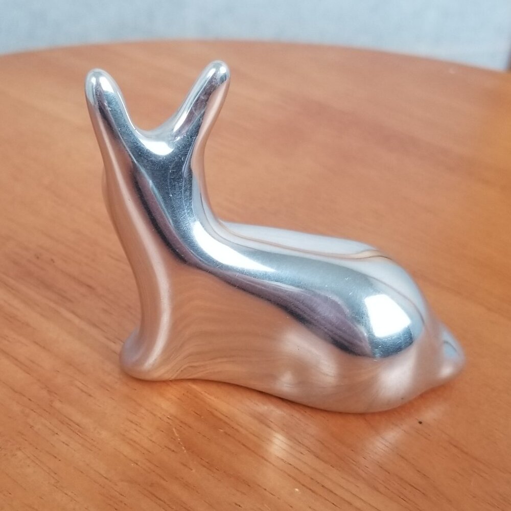 Hoselton Aluminum Sculpture #2036 Shiny Silver Finish